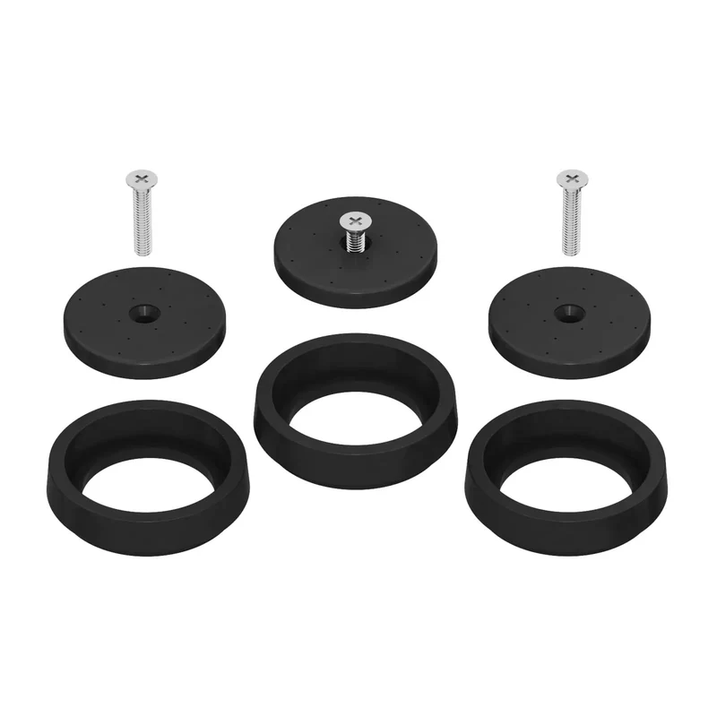 Pre Rinse Spray Valve Repair Kit For Commercial Kitchen Sink Faucets And Dish Sprayers Splash Face Bumper Screws Replacement In Black For No Fuss Hustle Ready Upgrades