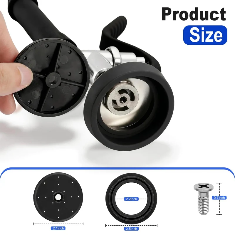 Pre Rinse Spray Valve Repair Kit For Commercial Kitchen Sink Faucets And Dish Sprayers Splash Face Bumper Screws Replacement In Black For No Fuss Hustle Ready Upgrades