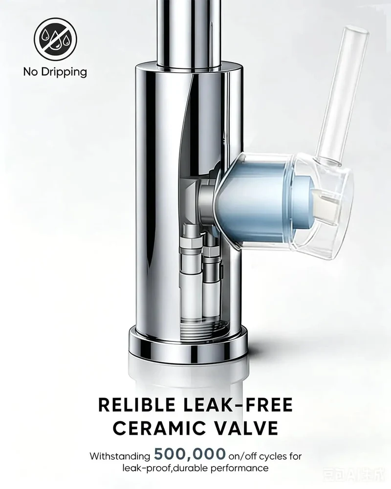 Heavy Duty High Arc Kitchen Faucet With Pull Down Sprayer Three Mode Single Handle Sink Faucet No Sweat Install Solid Stainless Steel Top Shelf Upgrade For Everyday Kitchen Tasks