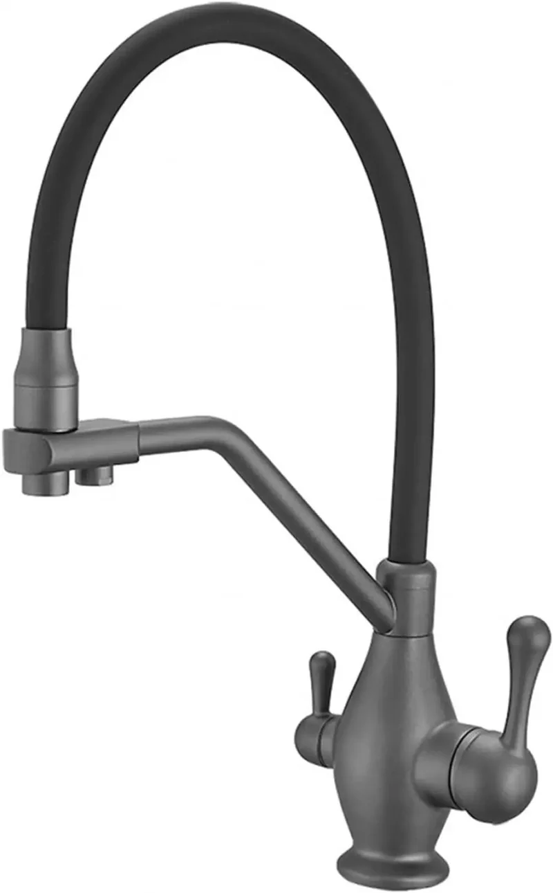 Top Notch Kitchen Faucet Featuring Pull Out Spray And Three Way Switch Chrome Finish Drip Free Setup For Under Sink Hookup Buttery Smooth Flow No Fuss Install Built Tough Real Game Changer