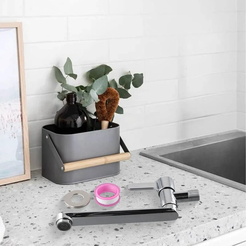 Wall Mount Kitchen Faucet With Cold Water Only Flow, Beefy 304 Stainless Steel Construction, Silky Smooth Swivel Action, Fast Setup For Mop Basins And Utility Sinks Without The Fuss