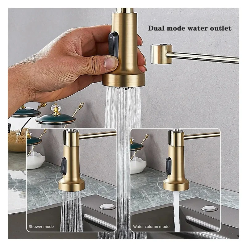 Slick Matte Black Pull Down Kitchen Faucet Featuring Smooth 360 Degree Swivel Spout And No Sweat Quick Install Hardware For Effortless Daily Sink Upgrades