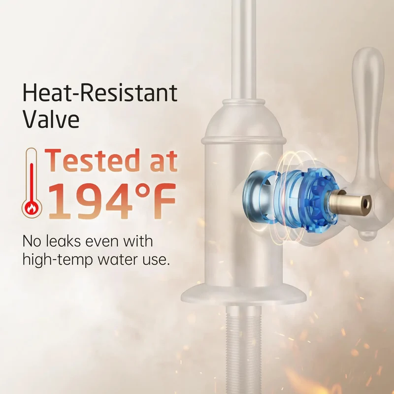 Straight Up Nsf Certified All Metal Drinking Water Faucet With Lead Free Stainless Steel Build And Non Plastic Connector For Zero Contamination And Leak Proof Operation On Every Home R O Setup Today