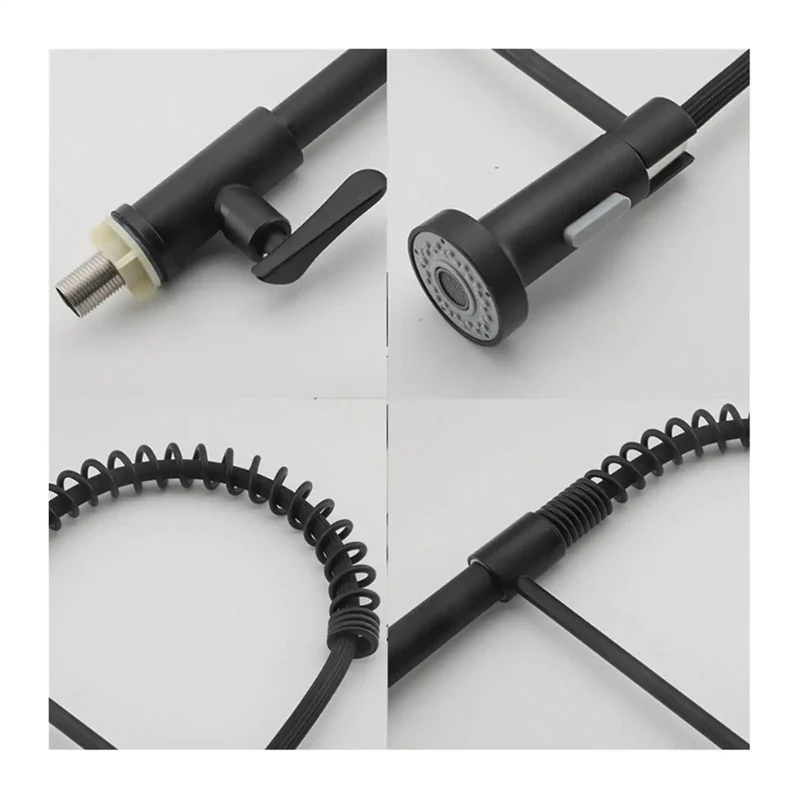 Sharp Stainless Steel Kitchen Faucet With Wall Mounted Spray Head And Single Handle Control For Top Mount Sinks Badass Durable Finish That Is Gonna Last Forever On Your Kitchen Counters