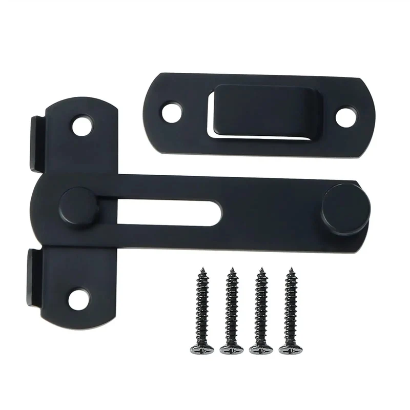 White Stainless Steel Sliding Gate Latch Heavy Duty Door Lock For Wooden Garden Shed Top Shelf Security Hardware Tough As Nails Build Zero Hassle Installation