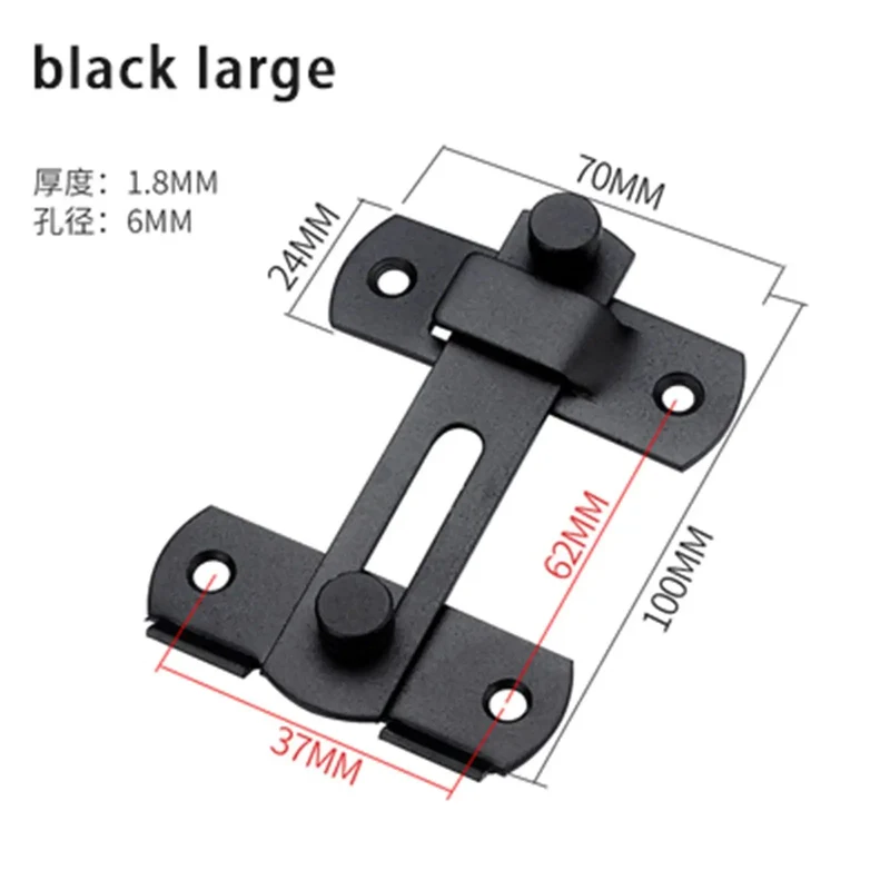 Heavy Duty Sliding Barn Door Latch With 90 Degree Angle Gate Lock Bolt For Wine Cabinet Drawer And Window Furniture Hardware No Fuss Handyman Essential Smooth Operation And Tight Fit