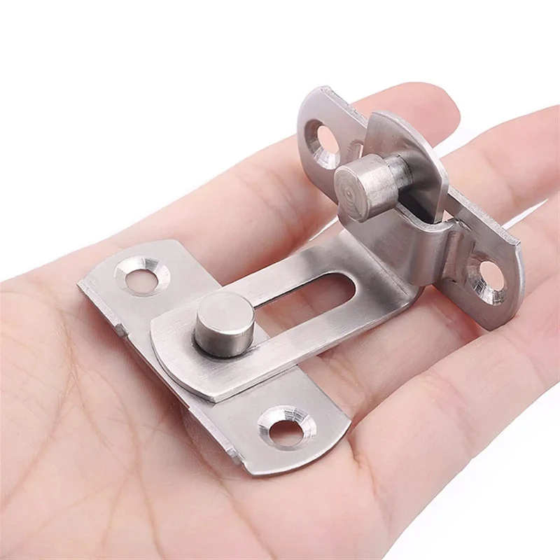 Heavy Duty Sliding Barn Door Latch With 90 Degree Angle Gate Lock Bolt For Wine Cabinet Drawer And Window Furniture Hardware No Fuss Handyman Essential Smooth Operation And Tight Fit