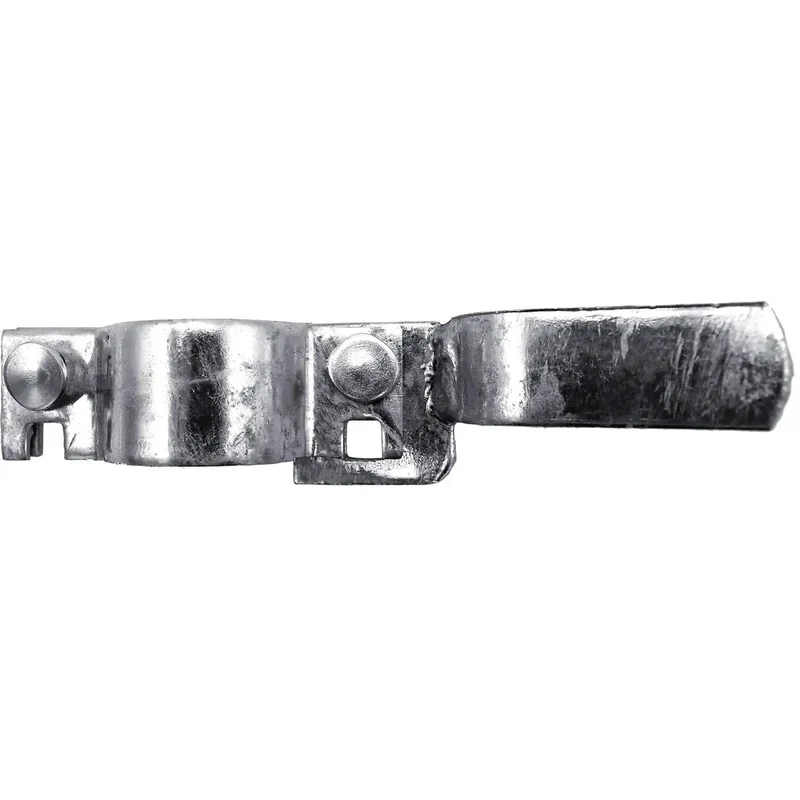 Beefed Up Galvanized Chain Link Fence Gate Fork Latch With Security Padlock Cutout For 1 3/8 Frame And 2 3/8 Post Heavy Duty Yard Fencing Hardware Case Pack Of Twenty Five