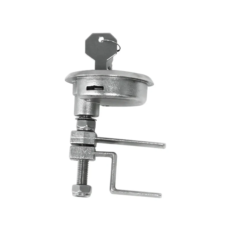 Tough As Nails Stainless Steel Flush Pull Handle With Turning Lock Design Rock Solid Build For Doors And Gates Straightforward Install Grip And Go Daily Home Security
