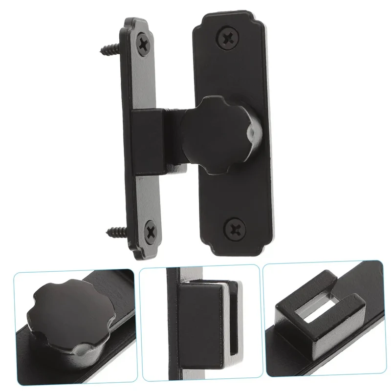 Four Pack Heavy Duty Sliding Door Lock With A Rock Solid 90 Degree Lever And Built Tough Construction Delivering Badass Security For Barn Bedroom Cabinets And Screens While Guaranteeing No Sweat Installation