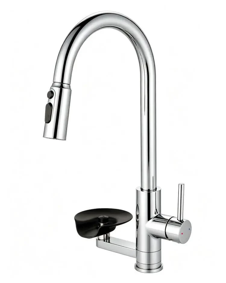 Straight Shooter Kitchen Sink Faucet With Slick Brushed Nickel Finish And Single Lever Handle For Drip Free Everyday Action Plus Heavy Duty Build And No Fuss Operation For Your Home Plumbing Needs