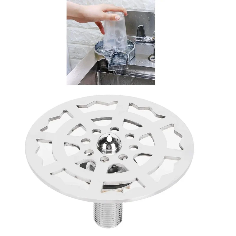 Professional Grade Automatic Metal Sink With Adjustable Faucet And Multi Mode Water Flow Nozzle Heavy Duty Commercial Kitchen Sink Built Different For Restaurants Chefs And Intense Food Prep Routines