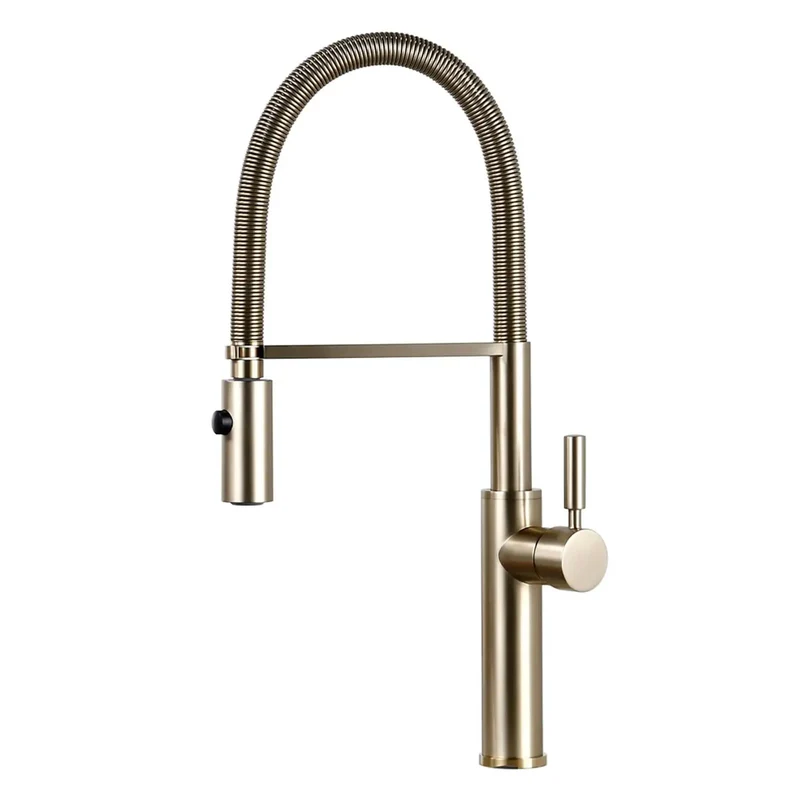 Heavy Duty Kitchen Faucet With Pull Down Dual Sprayer And Premium Brass Body Featuring Slick Matte Black Finish For Zero Hassle Install And Snappy Water Flow That Actually Works