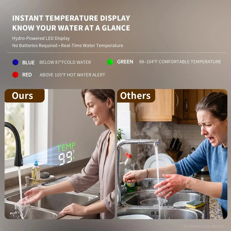 Top Tier Kitchen Workstation Faucet With Built In Glass Rinser And Slick LED Accent Featuring Pull Down Spray Wand High Arch Spout And Fast Cup Washer For No Fuss Cleanup