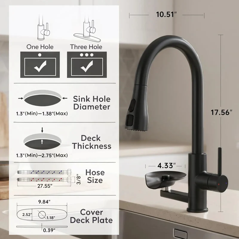 Top Tier Kitchen Workstation Faucet With Built In Glass Rinser And Slick LED Accent Featuring Pull Down Spray Wand High Arch Spout And Fast Cup Washer For No Fuss Cleanup