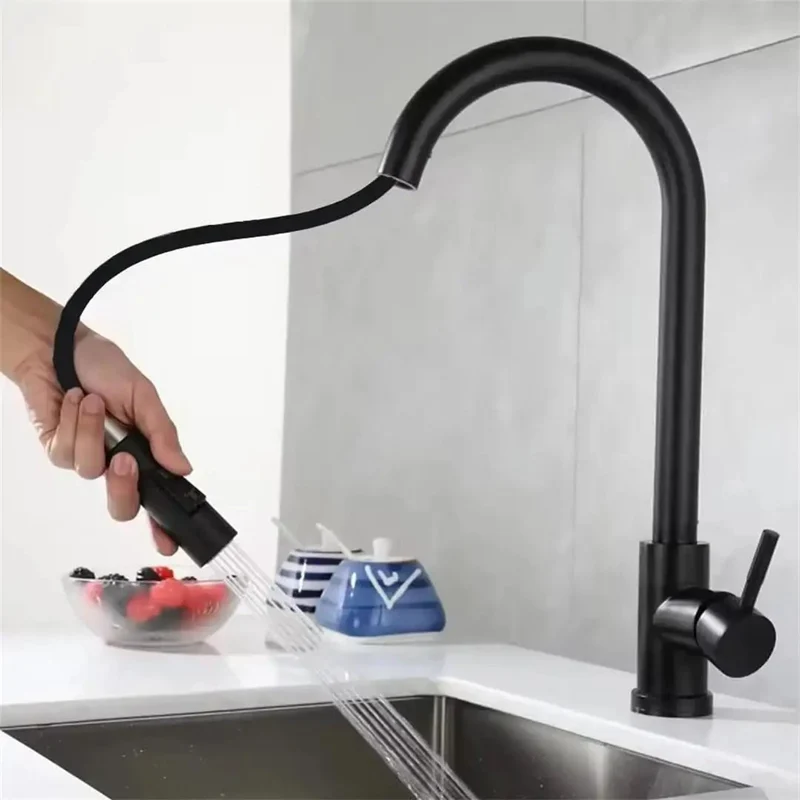 Rock Solid Deck Mount Shower Faucet With Slick Pull Out Sprayer And Kickin Five Stream Modes Built Different Brass Frame Zero Leak Ceramic Valve Hardcore Bathroom Fixture Design