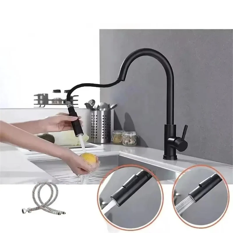 Rock Solid Deck Mount Shower Faucet With Slick Pull Out Sprayer And Kickin Five Stream Modes Built Different Brass Frame Zero Leak Ceramic Valve Hardcore Bathroom Fixture Design