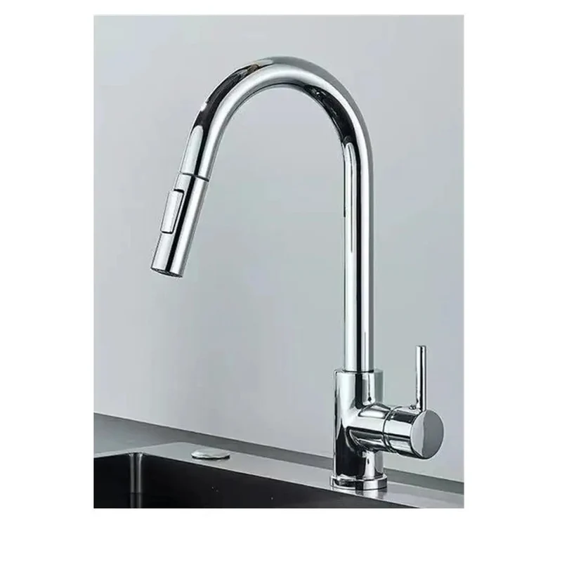 Heavy Duty Modern Deck Mounted Pullout Showerhead With Flexible Metal Spray Hose And No Drip Ceramic Valve Hot Cold Mixer Faucet For Bathroom Sink Or Tub Upgrade