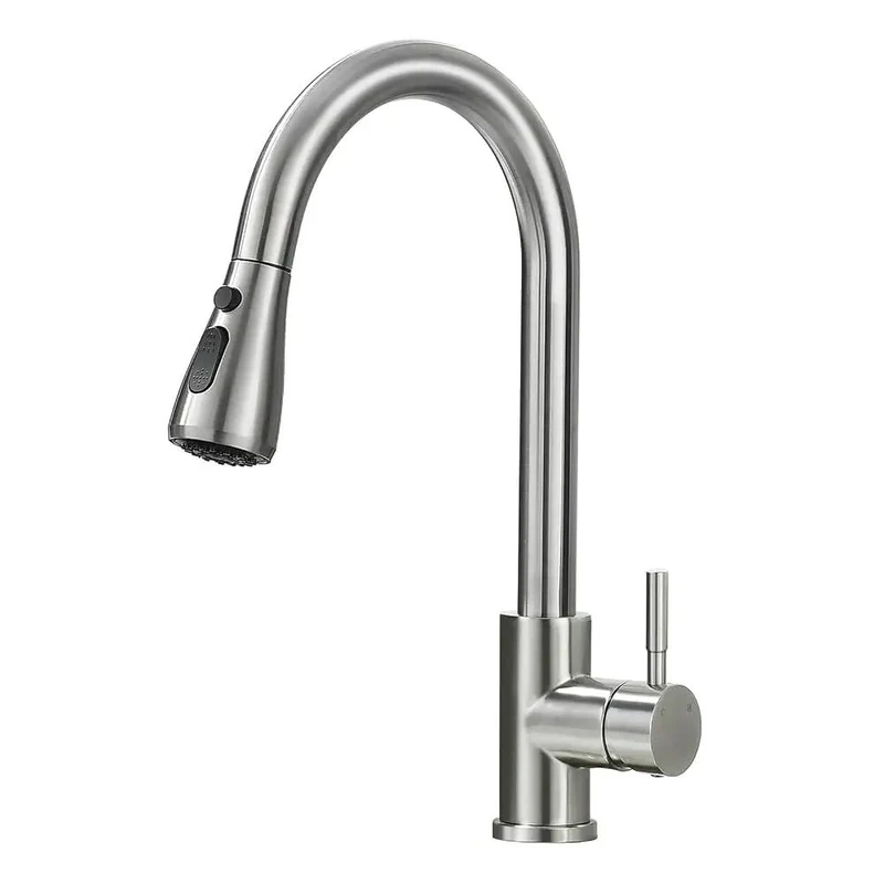 Elevate Your Kitchen Vibes With This Badass Matte Black Kitchen Faucet Boasting High Performance Water Flow and a Sleek Single Lever Handle for Super Quick Setup and Durable Everyday Use
