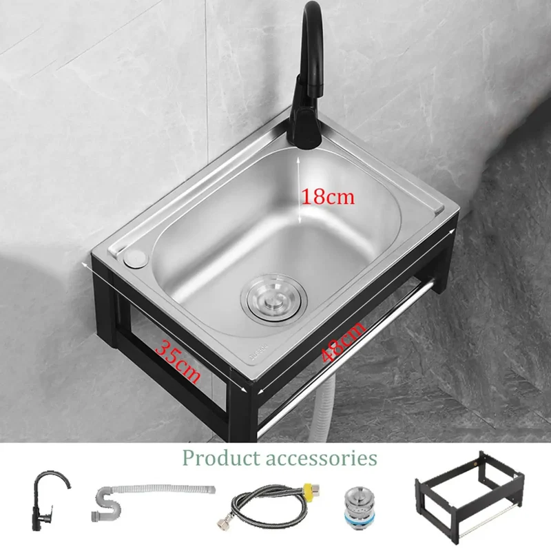 Wall Mounted Outdoor Kitchen Faucet With Built In Water Filter Heavy Duty 304 Stainless Steel No Hassle Backyard Install Kickass Water Flow Pull Down Spray Head For Patio Cooking And Garden Cleaning