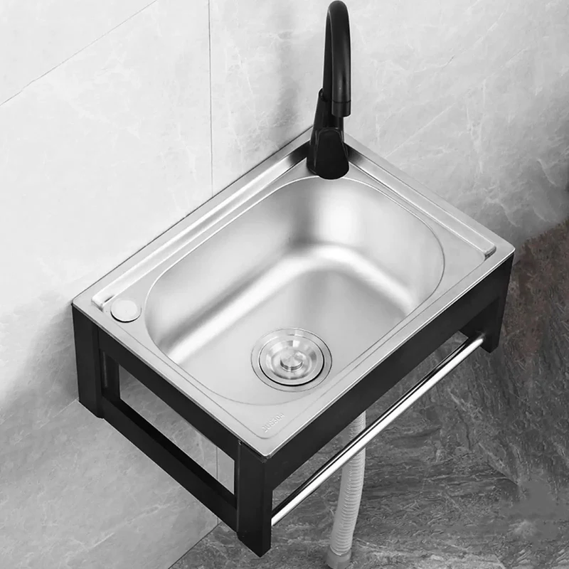 Heavy Hitter Wall Mounted Kitchen Faucet With Built In Water Filter Forged From Top Shelf 304 Stainless Steel For Rust Proof Durability And Smooth Swiveling Total Kitchen Upgrade