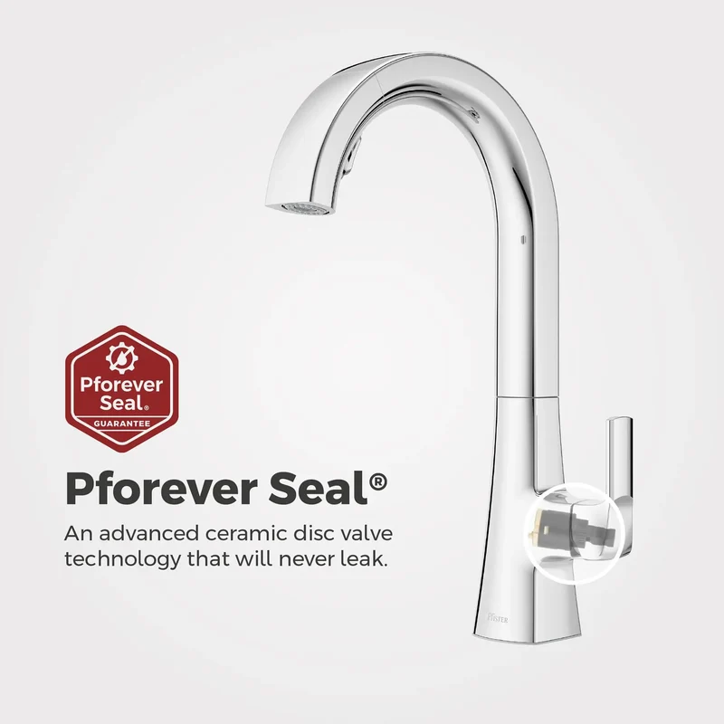 Heavy Duty High Arc Kitchen Faucet With Slick Chrome Polish Pull Down Handheld Sprayer Featuring Rock Solid Magnetic Dock Auto Align Tip And Fast Stream Spray Switch For Busy Counter Top Cooking