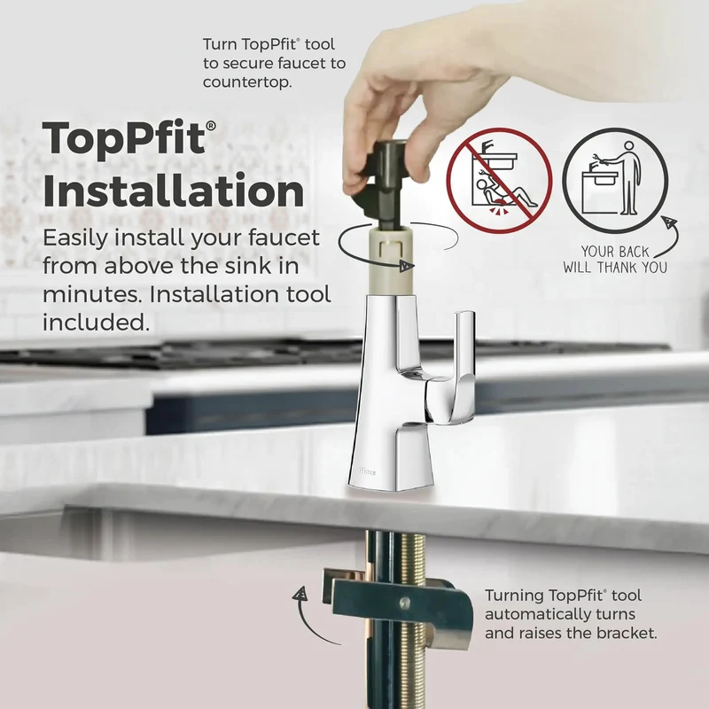 Heavy Duty High Arc Kitchen Faucet With Slick Chrome Polish Pull Down Handheld Sprayer Featuring Rock Solid Magnetic Dock Auto Align Tip And Fast Stream Spray Switch For Busy Counter Top Cooking