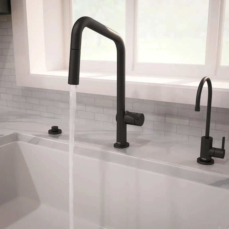 Top Tier Matte Black Pull Down Kitchen Faucet Featuring Magnetic Hand Sprayer One Handle Design And Clean Lines For A Dope Kitchen Upgrade And Smooth Daily Performance