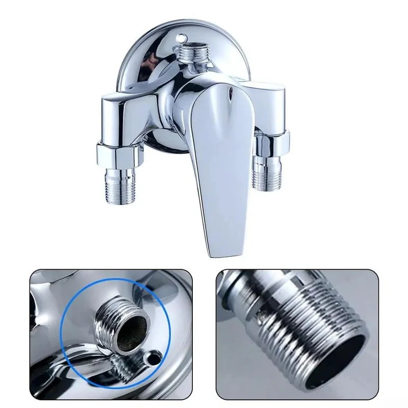 Modern Premium Deck Mount Shower And Sink Mixer Faucet With Hot Cold Water Control Smooth Ride Easy Install That Hits Different Kitchen Bath Fixtures For Quick Upgrades