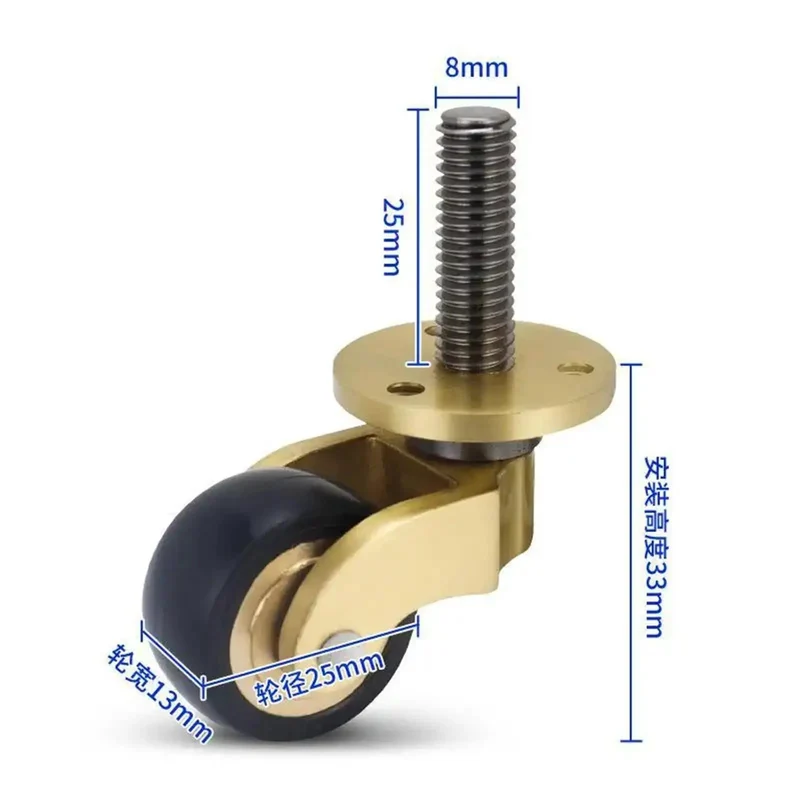Get That Vintage Flex With These Solid Brass Casters Featuring A 1 Inch Threaded Stem And Silent Swivel Wheels Perfect For Sofa Chair And Furniture Easy Install Smooth Roll No Squeaks Guaranteed Glow Up