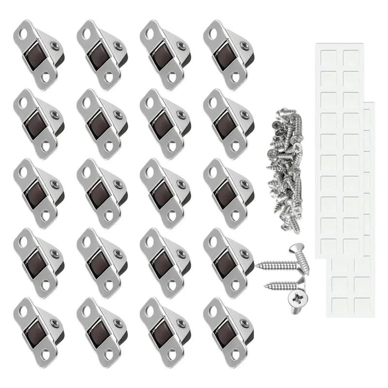 Silent Glide Small Furniture Casters With Built Tough Steel Bases Whisper Quiet Chair Rollers No Sweat Bottom Mount Slip On Wheels Effortless Floor Mobility Solution 20 Pack