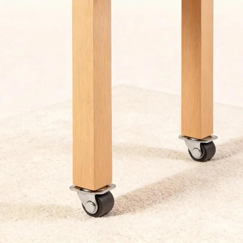 Silent Glide Small Furniture Casters With Built Tough Steel Bases Whisper Quiet Chair Rollers No Sweat Bottom Mount Slip On Wheels Effortless Floor Mobility Solution 20 Pack