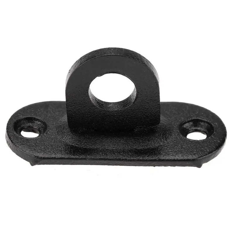 Hella Tough 201 Stainless Steel Gate Latch And Hook Eye Lock For Shed Door Cabinet Window Sweet Black Finish Top Grade Heavy Duty Rugged Security Dead Easy Install Knockout Durability