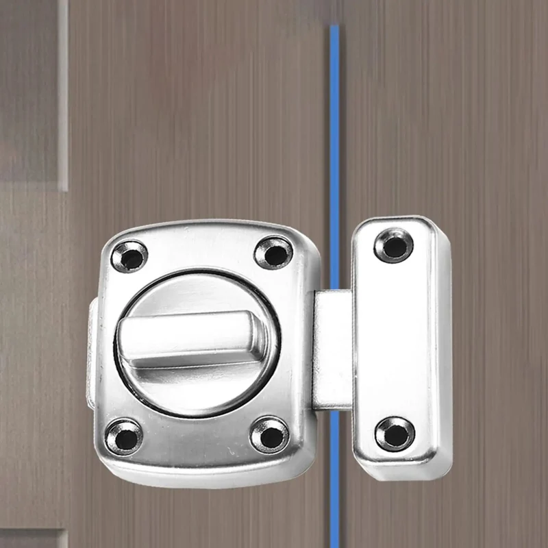 Heavy Duty Zinc Alloy Sliding Door Lock With Universal Wardrobe Catch Bolt And Secure Gate Latch Made For No Sweat Diy Install And Everyday Peace Of Mind Plus Anti Scratch Coating For Reliable Window And Cabinet Securing