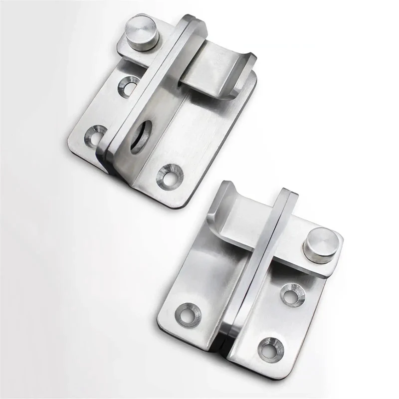 Premium Stainless Steel Barrel Bolt Spring Latch Heavy Duty Gate Security Slide Lock No Sweat Install Hardware For Sheds Cabinets Windows And Outdoor Boxes