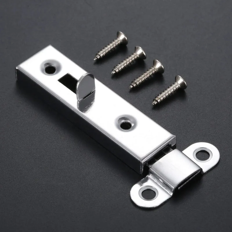 Tough As Nails Snap Bolt Screw Lock For Sliding Doors And Metal Gates Secure Hasp Latch Heavy Duty Steel Security Bolt Portable Pocket Size Dead Simple Anti Theft Catch Device