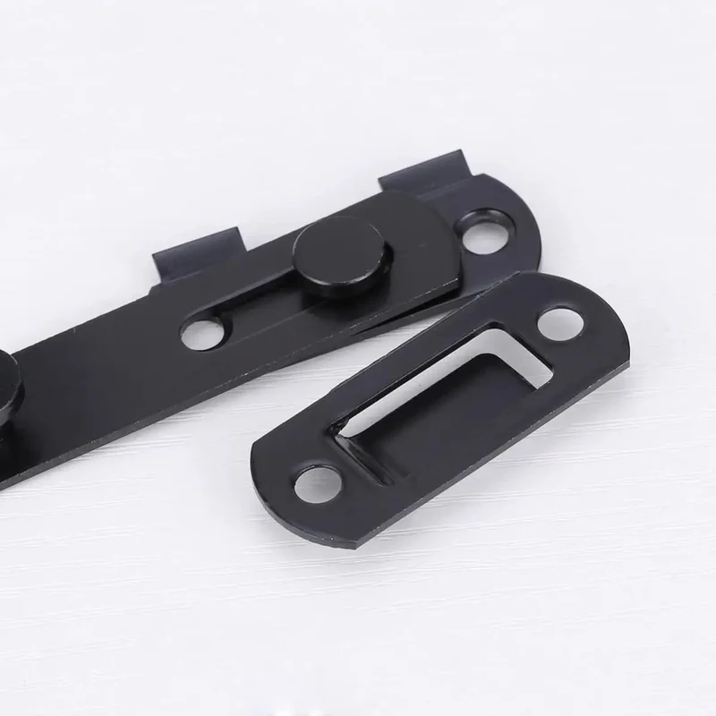 Two Pack Rock Solid Stainless Steel Gate Latch And Door Hasp Totally Rust Free Security Hardware For Backyard Fences Garden Sheds And Cabinets Zero Sweat Quick Mount