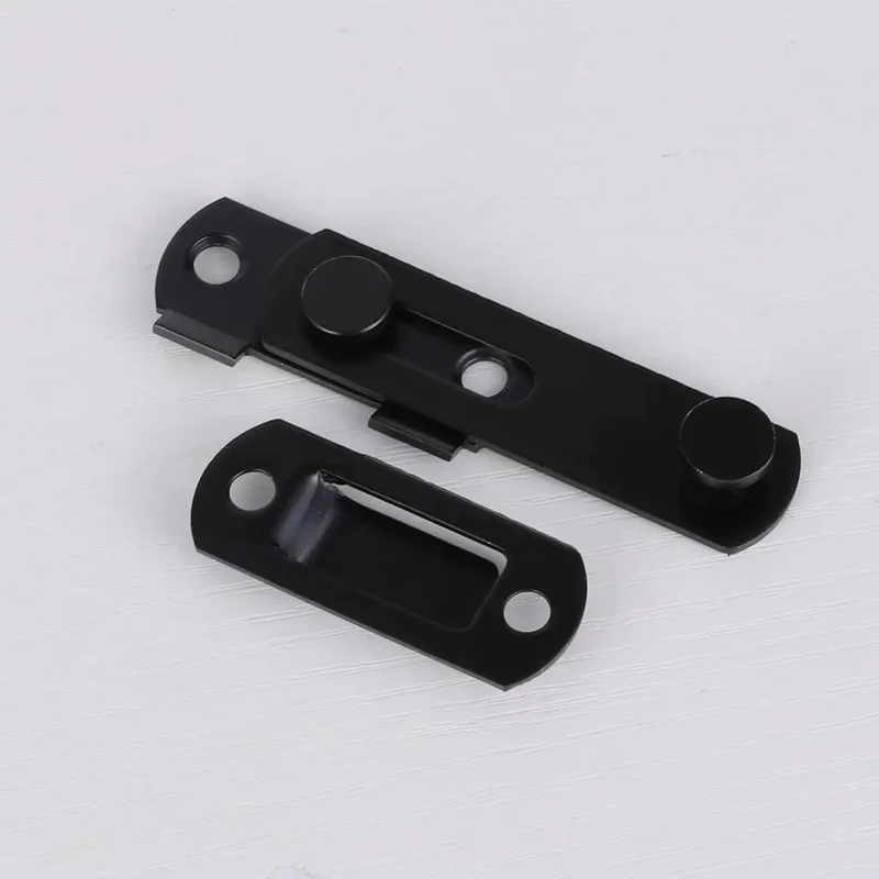 Two Pack Rock Solid Stainless Steel Gate Latch And Door Hasp Totally Rust Free Security Hardware For Backyard Fences Garden Sheds And Cabinets Zero Sweat Quick Mount