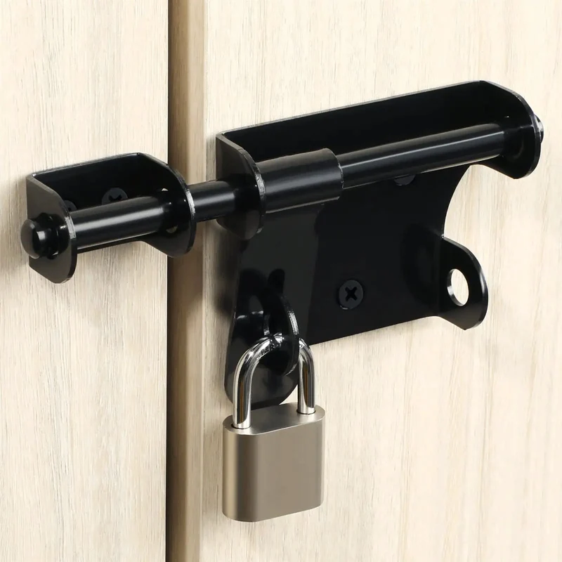 Premium Quality Durable Stainless Steel Bolt Latch Lock For Wooden Garden Gates With 150mm Badass Secure Bar And No Drama Setup For Any Outdoor Yard Project