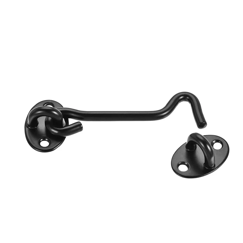 Top Shelf Gate Hook Latch With Rock Solid Spring Catch That Locks It Down Tight For Your Door Or Window Includes All Mounting Screws Because Its A Dang Good Wind Proof Lockdown Solution For Cabin And Shed Projects