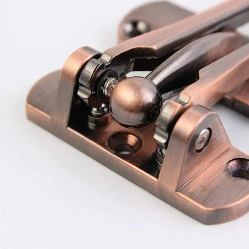 Rustic Wood Sliding Door Lock Hasp Gate Bolt Security Latch Heavy Duty Anti Theft Hardware For Exterior Doors That Puts The Brakes On Burglars And Locks Sheds Down Tight
