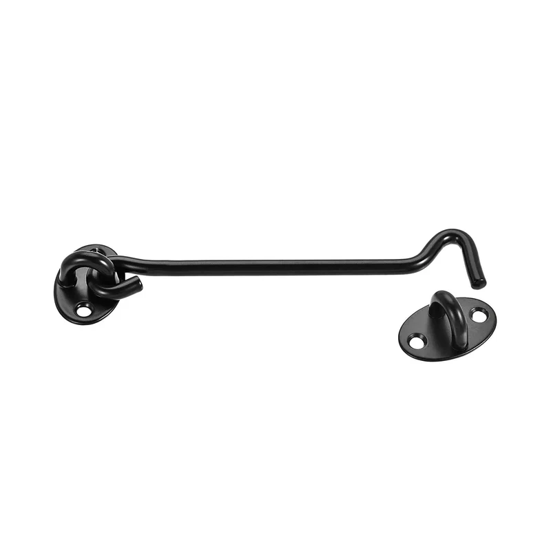 Heavy Duty Hook Lock Snap Latch For Gate Cabin Revolving Door Window With Included Mounting Screws Rock Solid Windproof Security Hardware For No Sweat Install And Shop Upgrades