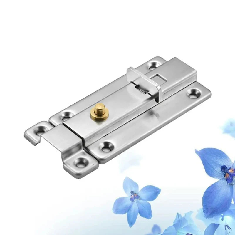 Top Tier Stainless Steel Automatic Spring Door Latch With Rock Solid Security Bolt Lock For Smooth Garden Gate Operation And Snug Interior Door Securing Setup With Zero Hassle Quick Install