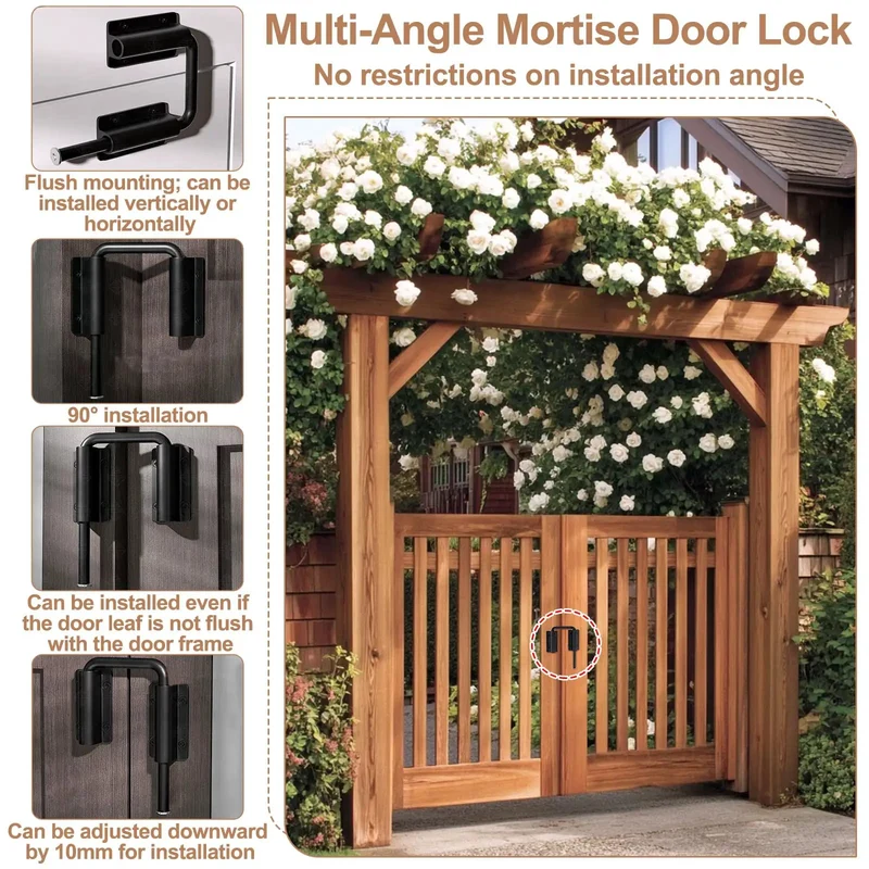 Tough As Nails Slide Bolt Gate Latch 4 Pack For Wood Or Metal Fences With Smooth Operation For Yard Gates Sheds And Coop Doors Dead Simple Setup And Rugged Construction