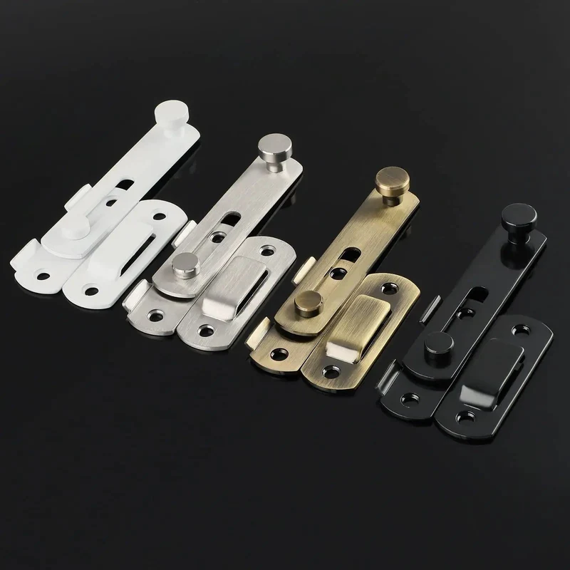 Rugged Black Stainless Steel Gate Latch For Sliding Doors And Wood Garden Sheds Built Tough To Keep Your Yard Secure With A Badass Grip And Hella Long Lasting Build