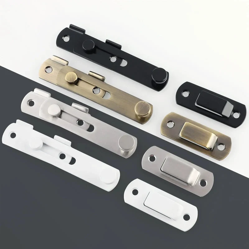 Rugged Black Stainless Steel Gate Latch For Sliding Doors And Wood Garden Sheds Built Tough To Keep Your Yard Secure With A Badass Grip And Hella Long Lasting Build