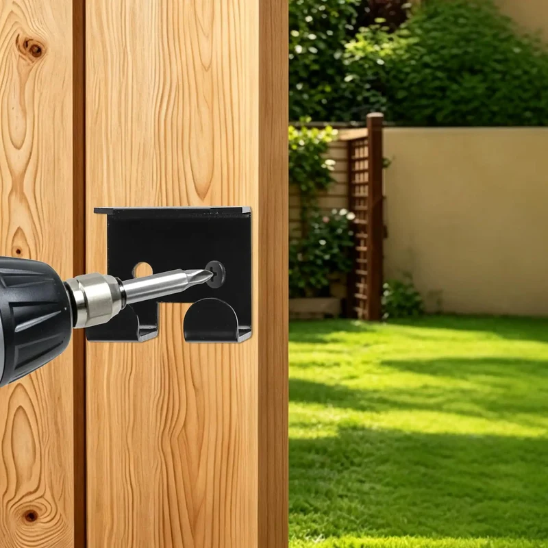 Heavy Duty 36 Inch Cane Bolt Gate Drop Rod Bulletproof Steel Ground Latch For Double Gates Windproof Fence Anchor Tough As Nails Security For Wood Vinyl Or Metal Yards 2 Pack