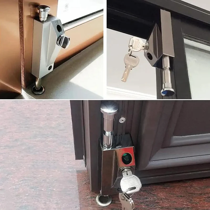 Tough As Nails Surface Mount Door Lock With Heavy Duty Spring Bolt And Built Like A Tank Zinc Alloy Build For Secure Driveway And Garden Gate Anti Theft Protection For Outdoor Use