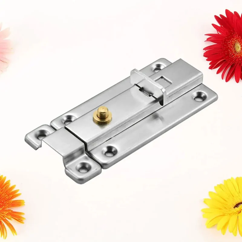 Top Shelf Stainless Steel Gate Latch With Automatic Spring Mechanism Rock Solid Outdoor Security Bolt Hardware Hassle Free Easy Install Low Profile Build