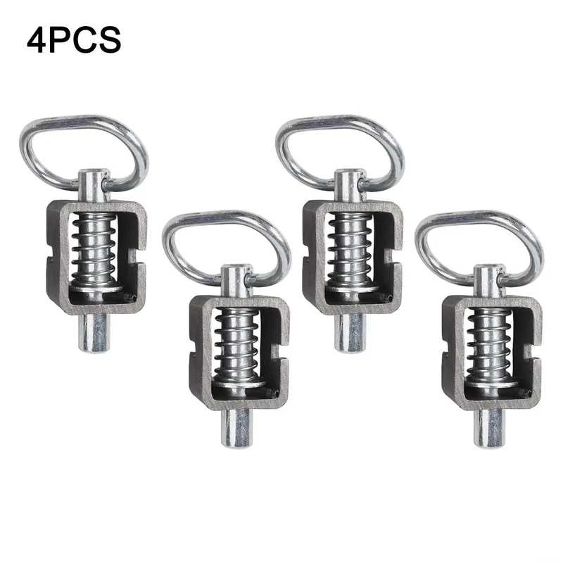 Badass Heavy Duty Trailer Gate Spring Latch Assembly Weld On Five Eighth Inch Steel Tube Build For Toughest Haul Jobs Secure Cargo Locking Clasp Nails It Simple Drop In Setup